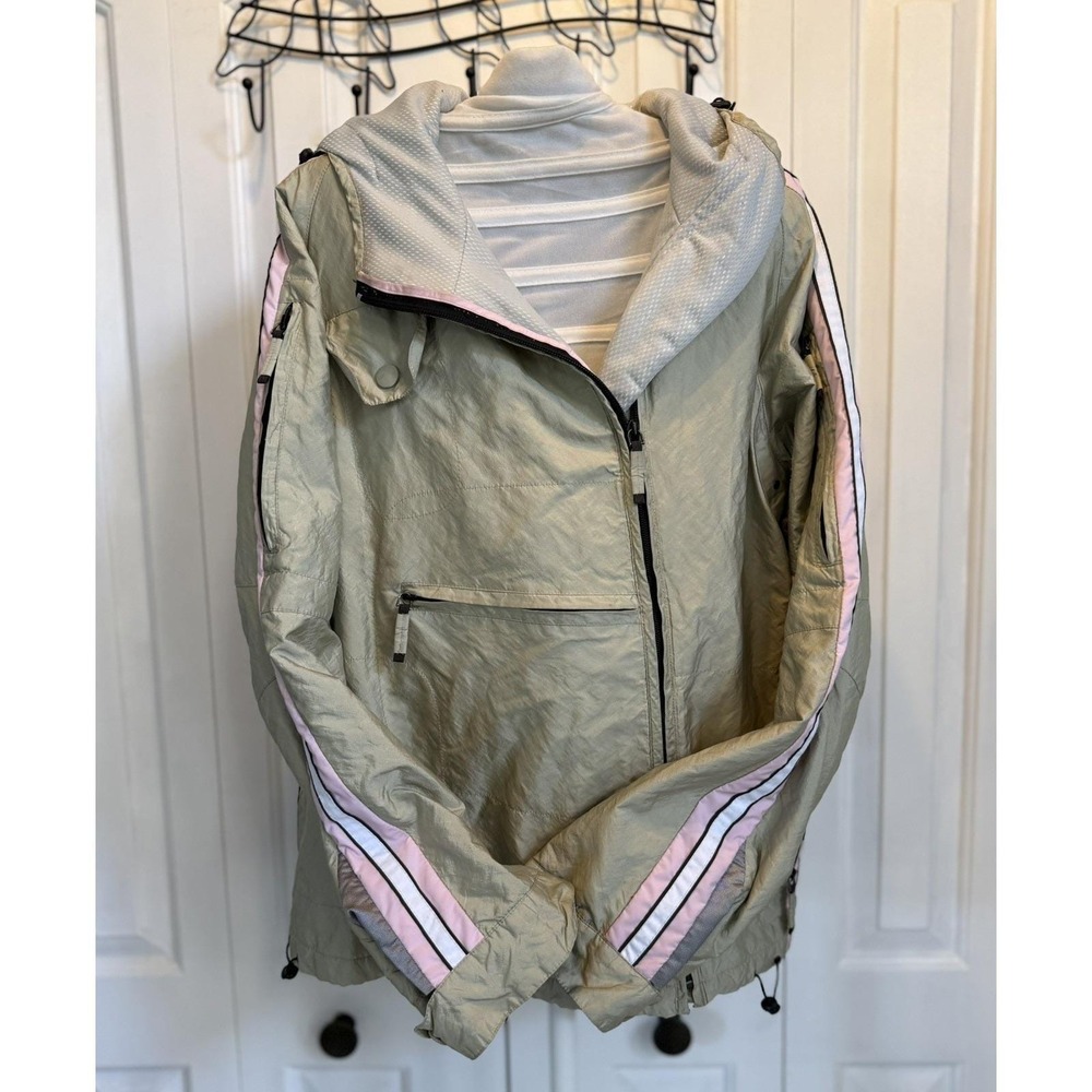 Frauenschuh womens Ski jacket Outdoor Size XL luxury Austria Beige and Pink